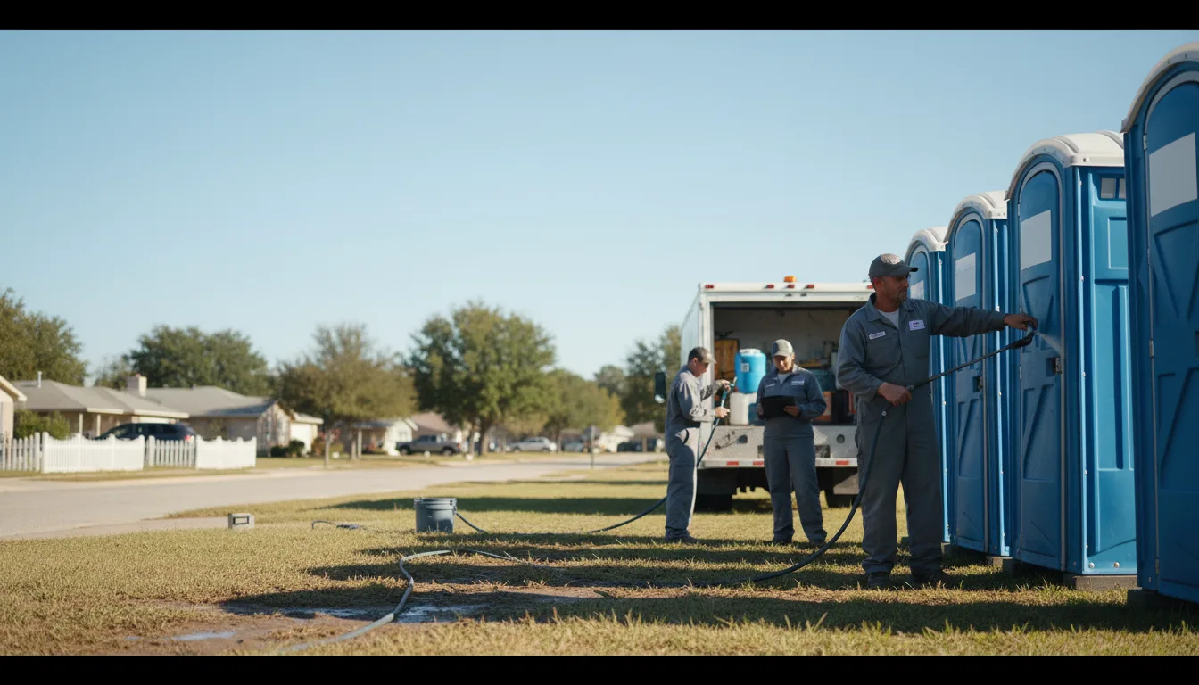Long-Term Portable Toilet Rental in Lancaster, WI near me